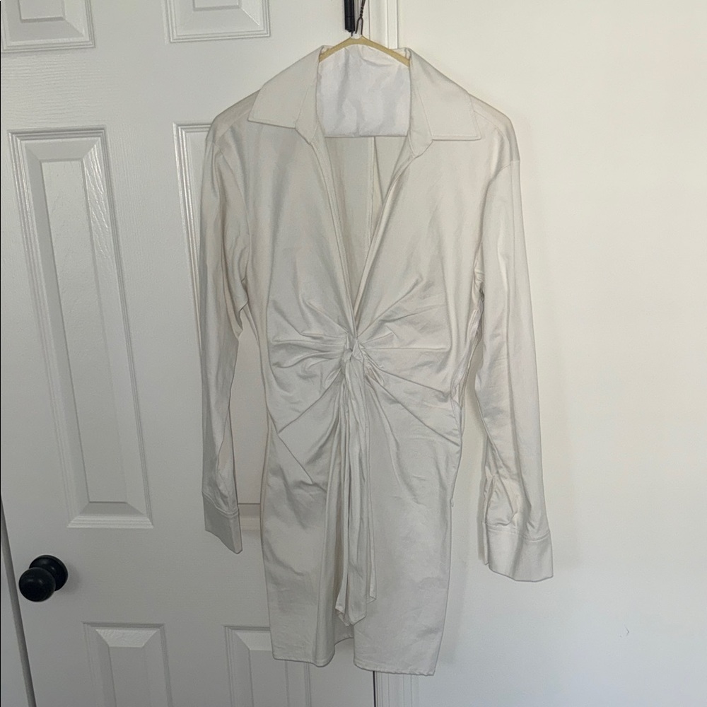 Zara White Women's Blazer Dress